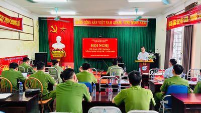 Hội nghị ký giao ước thi đua "Vì an ninh Tổ quốc" năm 2026