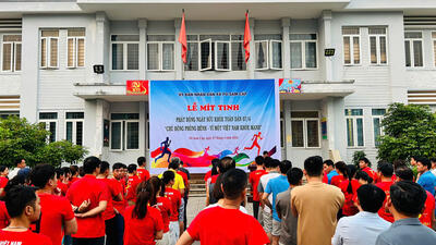 Lễ Mít tinh phát động Ngày sức khỏe toàn dân 07/4