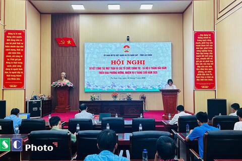 HỘI NGHỊ SƠ KẾT CÔNG TÁC MẶT TRẬN VÀ CÁC TỔ CHỨC CHÍNH TRỊ - XÃ HỘI 6 THÁNG ĐẦU NĂM, TRIỂN KHAI NHIỆM VỤ 6 THÁNG CUỐI NĂM 2026