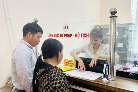 CẢI CÁCH THỦ TỤC HÀNH CHÍNH TẠI XÃ PU SAM CÁP