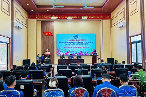 ĐẠI HỘI ĐẠI BIỂU HỘI LHTN VIỆT NAM XÃ PU SAM CÁP LẦN THỨ I, NHIỆM KỲ 2026 – 2029