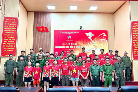 XÃ PU SAM CÁP HƯỞNG ỨNG THÁNG HÀNH ĐỘNG PHÒNG, CHỐNG MA TÚY NĂM 2026